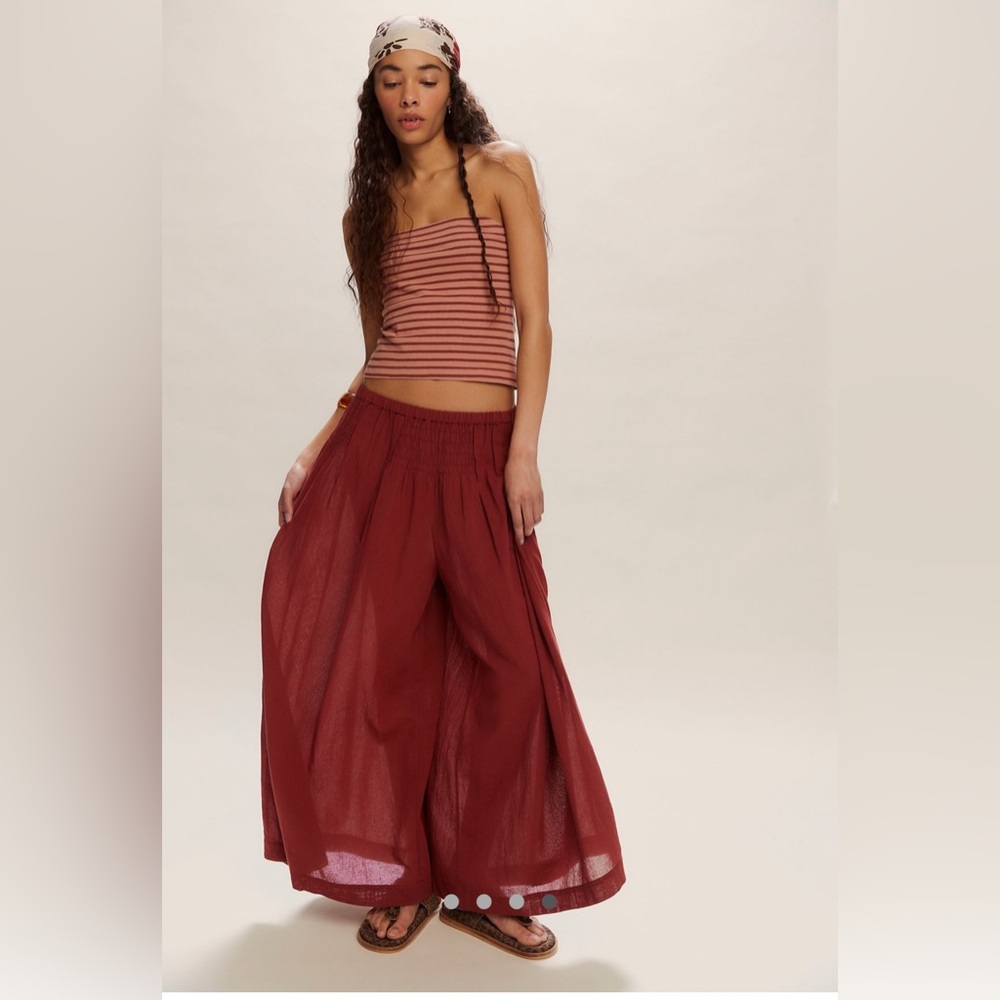 FREE PEOPLE Wide-Leg Pants✌🏾🌻 - Picture 2 of 5